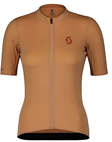 Scott RC Premium Damen Fahrrad Trikot kurz Rose beige 2023: Größe: S (36/38)