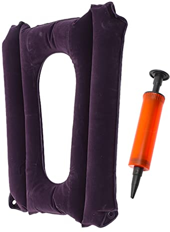 Healeved Aufblasbares Dekubituskissen Rollstuhl Sitzpad Mit Druckentlastendem Auslaufsicherem Design Kompakt Und Leicht Zu Reinigen Für Senioren Und Reisen