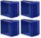 4 Pcs Ladder Feet Covers, Rubber Feet for Step Ladder, Ladder Feet Caps Replacement, Non-Slip Ladder Feet for Extension Ladder, Foot Pads Folding Ladder Accessory, Big Foot Ladder Mat (Blue)