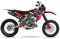 Arider Dekor (Aufkleber) für Rieju MRT 50/125 (2009-2021) | Storm Edition (Rot)