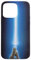 iPhone 15 Pro Max Star Wars Luke Skywalker Blue Lightsaber Black Case