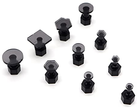 Woedpez Universal Auto Hagel-Dent Repair Body Damage Fix Tool Ziehen Brücke Abzieher Kleber Ziehen Blatt Entfernung Handwerkzeug Set Lackless Dent Repair Puller Kit Paintless Glue Sticks Heavy Duty