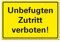 Unbefugten zutritt verboten Schild Hinweisschild PVC 300 x 200 x 3 mm Vorgebohrt B1-Zertifiziert