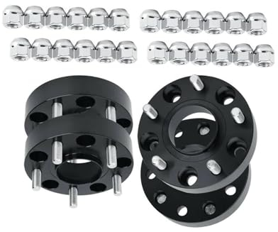 Spurverbreiterungen 38 Mm 4-teilige Spurverbreiterungen 5 X 139,7 77,8 Mm Für Dodge Für Ram 1500 2002–2010 Für Durango 2004–2009 Für Dakota 2005–2011 Distanzscheiben