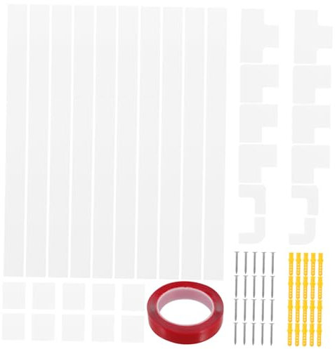 Housoutil Cache-câble Et Kit De Gestion De Câbles Canal De Cache-câbles Couvercles De Gestion De Câbles pour Maison Et Bureau