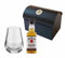 Jim Beam Bourbon Whiskey 50ml Miniatur + Glas im Geschenkkarton