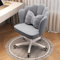 Bürostuhl aus Samt | Blütenblatt-Bürostuhl für Schlafzimmer, Wohnzimmer, Make-up, ergonomischer Make-up-Computerstuhl mit 360°-Drehgelenk und gepolstertem Design