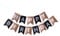 Kiyanest Elegant Rose Gold & Black Birthday Banner – Stylish Party Decor (5M)