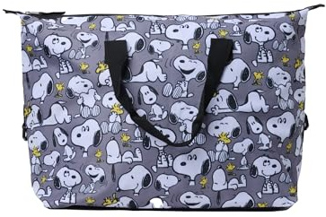 Peanuts Snoopy Woodstock Reisetasche mit Allover-Print für Wochenendreisen