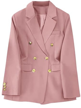 Blazer Donna Elegante Primavera Giacca Blazer Primaverile Oversize Giacche Blazers Donna Curvy Casual Giaccone Blazers Cappotto Sciancrato Giacca Lavoro Donn Sfiancata Fantasiosi Taglie Forti