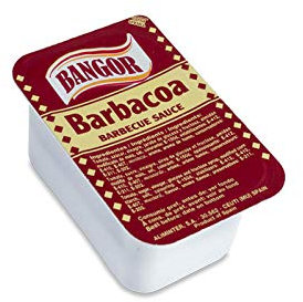 TARRINAS INDIVIDUALES SALSA BARBACOA 45ML CAJA 216 UDS