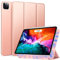 ZtotopCase Magnético Funda para iPad Pro 2022/2021/2020 12.9 Pulgadas, Ultrafina, Fuerte y Magnética, Triple Soporte, para iPad Pro 12.9 2020/2021/2022, Oro Rosa