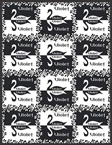 VIOLET: Beautiful Violet Present - Perfect Personalized Violet Gift (Violet Notebook / Violet Journal)