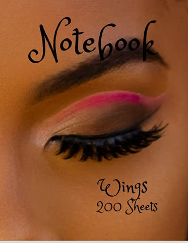 Wing Notebook: 200 Sheets