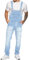 989Zé ENZO Salopette da uomo in denim blu salopette da lavoro alla moda casual jeans 30-50 taglie vita, Blu, 34W / 32L