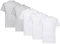 Fruit of the Loom Lot de 5 T-shirts, 3 blancs + 2 gris + 1 bloc-notes HL, taille M
