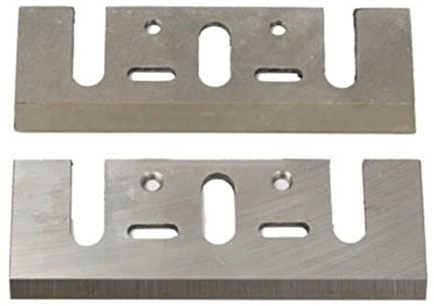 easyhaha 2 Stück 82 mm Holzhobelklinge Elektrohobelmesser Ersatz for Ma-Kit 1900B KP0800 HITACHI F20 DEWALT D26676 DW680