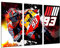 DKORARTE Modernes Fotobild, Moto GP, 93, Repsol, Marquez, Wallpaper, Honda RC213V, 97 x 62 cm, Ref. 27383