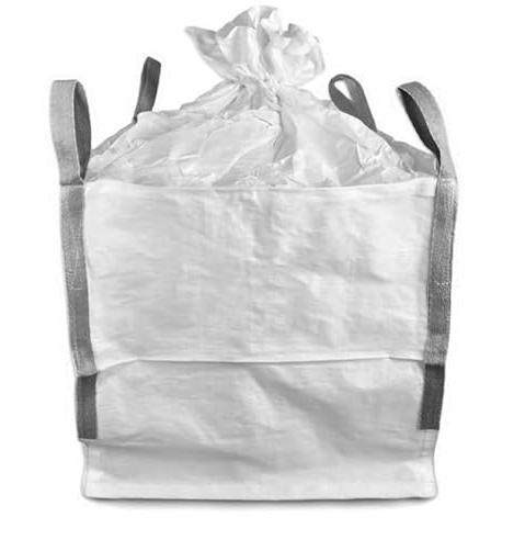 BIG BAG 1000KG Bruchlast 60 x 60 x 60 cm mit Schürze zum zubinden Einweg Sack Entsorgungssack Schüttgutbehälter Transportsack Gartenabfall