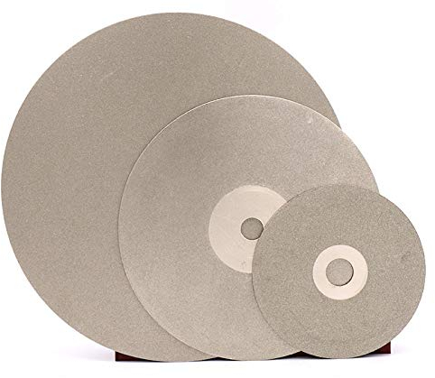 CruSio 1 X 200 Mm Diamant-Schleifscheibe, Körnung 46–2000, Für Den Breiten Einsatz Von Jade, Kristall, Achat, Kunsthandwerk, Edelsteinen/1200 Körner