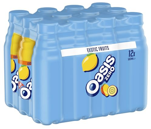 Oasis Exotic Fruits Zero 12 x 500ml