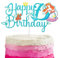 Mermaid Cake Topper 7th for Girls,Kids Birthday Cake Decorations,Mermaids Cartoon Theme Cake Cupcake Topper Shinny Mermaid Happy 7th Birthday Cake Toppers for Kids,Girl,Mermaid 7th Party Cake Decor