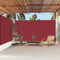 TJROO Toldo de 200 x 600 cm, divisorio exterior retráctil, enrollado automático, biombo lateral, parasol, cortavientos para balcón, anti UV Patiorojo tela