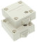 TOGEVAL Door Switches Cabinet 2 Pack Automatic Light Switch for Wardrobe Cabinet Drawer Touch Switch Screws White Suitable for Lamps and Appliances