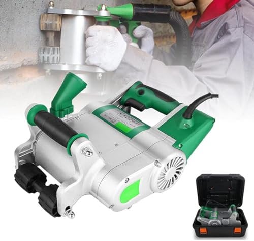 XNXYSMKJ Elektrische Wandschlitzmaschine, Zement-Sand-Ziegel-Schneidemaschine, Schlitzmaschine, mit Koffer, 20–30 mm verstellbare Schlitztiefe (35mm)