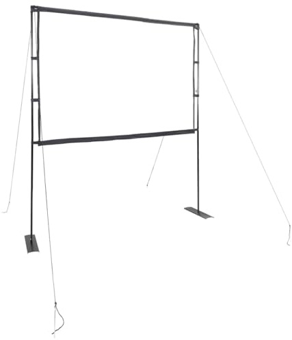 vidaXL Projektionsleinwand mit Ständern 100 Zoll 4:3
