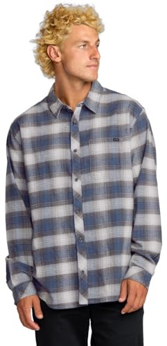 Billabong Sweater Coastline Flannel Men's Blue L