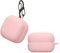 kwmobile Case Compatible with Sony LinkBuds Fit WF-LS910N Case - Silicone Cover Holder for Earbuds - Dusty Pink