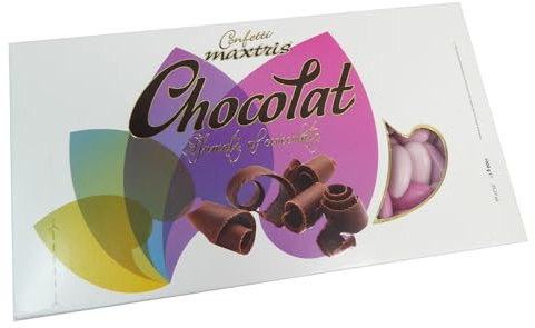 Confetto Cioccolato Sfumato Kg 1 Battesimo Nascita (Rosa)