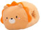 Cartoon Hand Warmer Pillow for Home Office Dual Function Stuffed Throw Pillow for Napping and Hand Warmth Cute Lion Design for Cozy Living Spaces