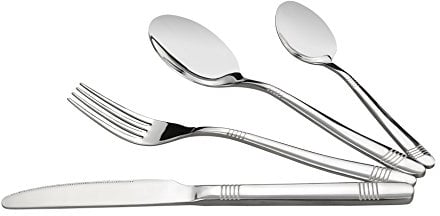 Bblie 40 Piezas Cubertería de Acero Inoxidable