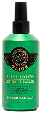 18.21 Man Made Glide Shave Lotion - Spiced Vanilla for Men 6 oz Shave Lotion
