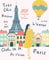 2021 Calendar & Planner: Parisian Girl | Weekly + daily | Monthly planning pages | Simple and easy to use | Time-blocking grid for calls, appointments and projects