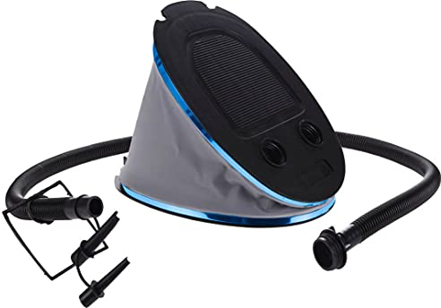 5 litros portátil bomba de pie manual inflador de aire para acampar piscina juguetes inflatables