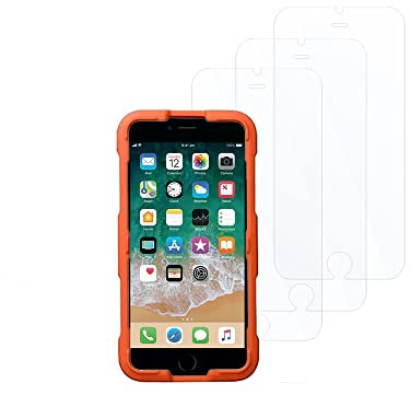 ultrapower100 Lot de 3 films protecteurs d'écran incassables en verre trempé pour iPhone 6 Plus/6S Plus