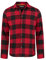 riverso Chemise de Loisirs RIVArne - Coupe Droite - en Flanelle - Manches Longues - Gris, Marron, Jaune, Rouge, Vert - S - 5XL - 100% Coton - Rouge Cerise (15300), M