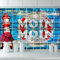 FoLIESEN Fliesenaufkleber - Deko-Bild für Bad, Küche, Badezimmer - maritime Dekoration Fliesen-Bild selbstklebend - Moin Moin, Fliese - Bild (BxH):15x20 cm - 60x40 cm / 8-tlg.