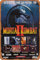 Mortal Kombat Blechschild, Metallschild, Vintage-Metall-Poster, Wanddekoration, mehrfarbig, 20,3 x 30,5 cm