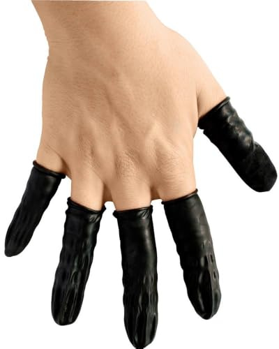 BJZ A-2823 ESD-Fingerlinge antistatisch, puderfrei Kleider-Größe: M Latex