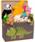 OLIVE&OSCAR 80L Large Toy Box | Toy Storage | Baby Toy Box Storage with Lid & Handles | Suitable for All Children, Boys, Girls, Toddlers | Green Dinosaur | L60cmW33cmH40cm