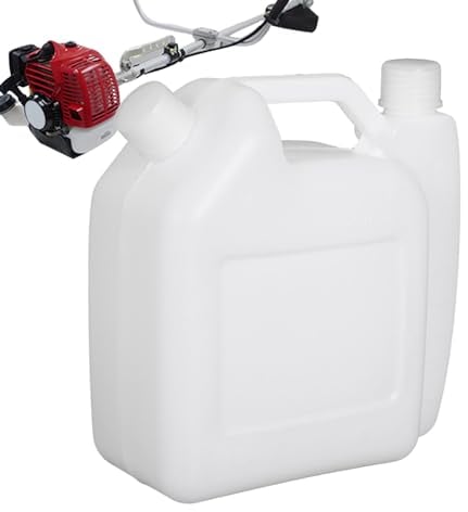 Oil Mixing Bottle - Portable Mixing Container Bottle | Portable Chainsaw Oil Can | 1.5L Measuring Oil Container | Motor Oil Can for Chain Saw Brush Cutter, Engined Brushcutters 25:1/50:1 Mix