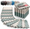 Schutzmatten Bodenschutzmatte Set Sportmatte Gymnastikmatte Puzzlematte: Puzzle Sportgeräte Matte Fitnessmatte Turnmatte Unterlegmatte Bodenmatte Sport Mat Trainingsmatte Gummimatte Yogamatte Fitness