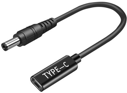 Artilits USB C to DC Adapter 5.5 x 2.5 mm, 100W 2.5x5.5mm USBC Adapter Made for Ultrabooks, Asus Zenbook, Security Cameras, Router, Retro Gaming Consoles, Car Refrigerator