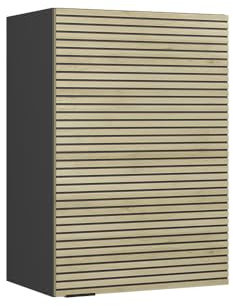 Vicco Küchenschränke Fame-Line, hängender Küchenschrank, Eiche Paneel, 50 cm