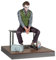 Jilijia Anime Heath Ledger Actionfigur Heath Ledger Figur Modell PVC Sitzposition Statue Statue mit Sockel Desktop Dekoration Geschenk 27 cm