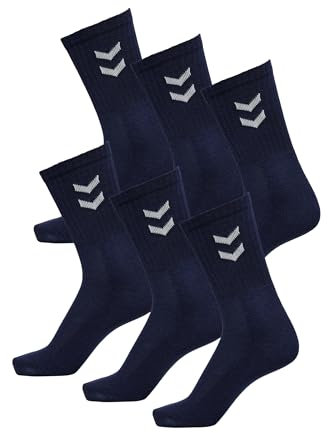 hummel Unisex Basic Socken 6 Paar Marine 41/45